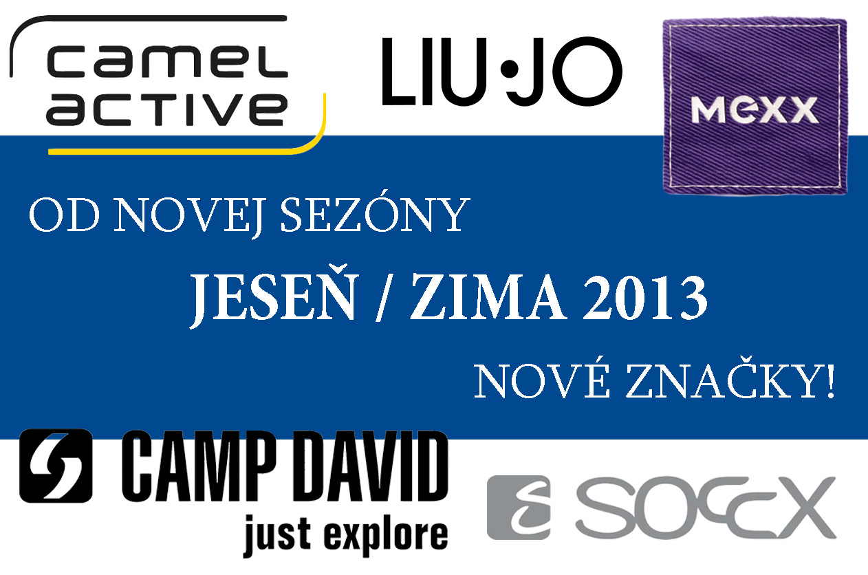 nov&eacute; značky