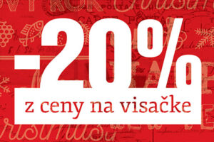Od soboty 27.12. predávame so zľavou 20%!