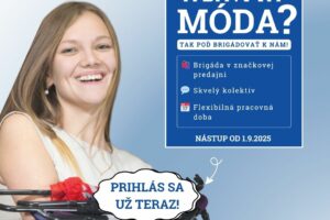 Hľadáme šikovnú študentku do predajne módy BENO!