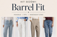 HIT SEZÓNY: Nohavice strihu “Barrel Fit”
